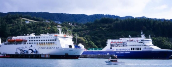 Thumbnail image for article titled 'Arrival of first new Interislander mega-ferry delayed'