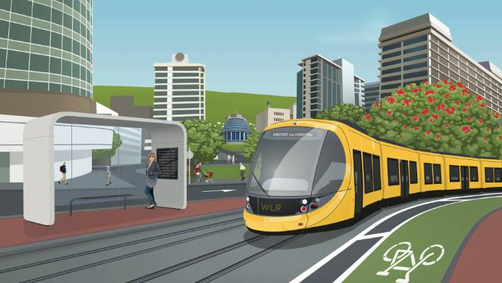 Thumbnail image for article titled ''Irresponsible': Push to delete light rail from $7.4b Wellington transport plan'